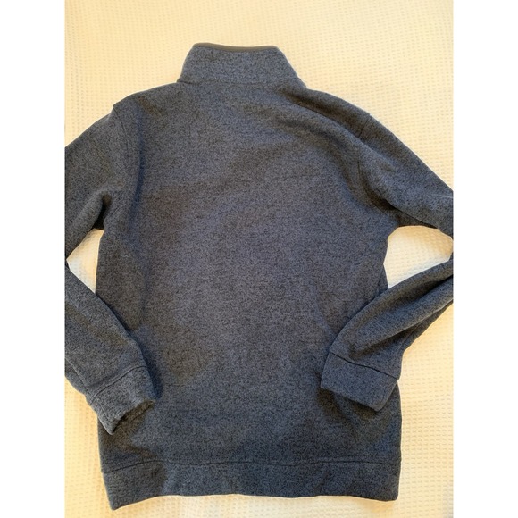 Eddie Bauer Mens‎ L Blue Quarter 1/4 Pullover Sweater - Picture 8 of 11